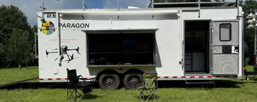 Paragon Aerial Solutions drone fleet and field gear
