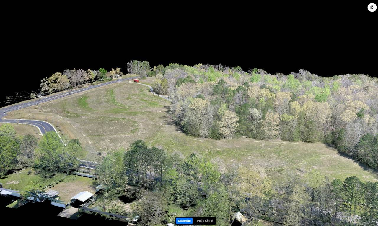 3D mesh model of terrain produced from drone imagery