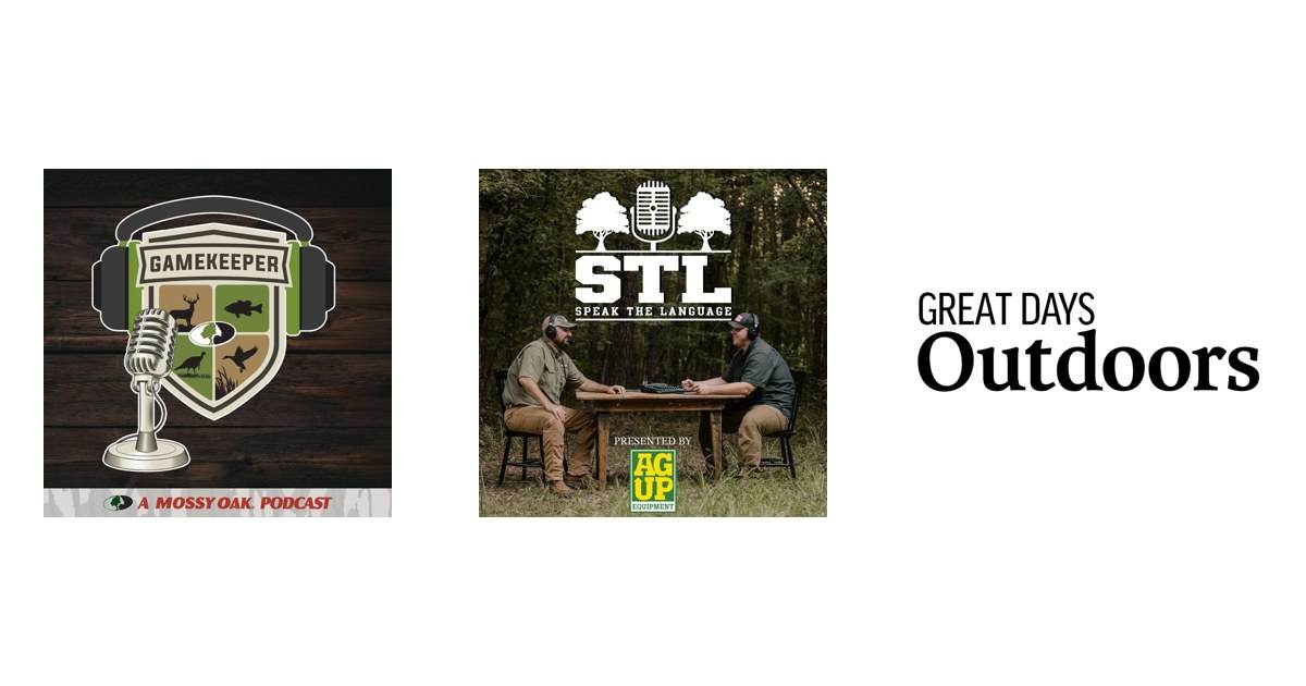Mossy Oak Gamekeeper, Speak the Language and Great Days Outdoors logos — media coverage of Paragon drone deer surveys